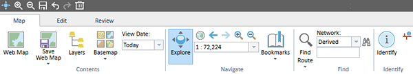 Map tab Map tab